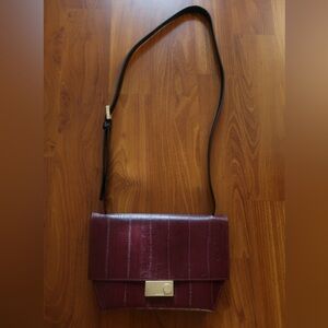Brand New All Saints Harley EEL Leather Crossbody Bag